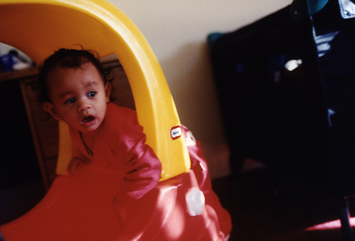 Mari goes in the back way!