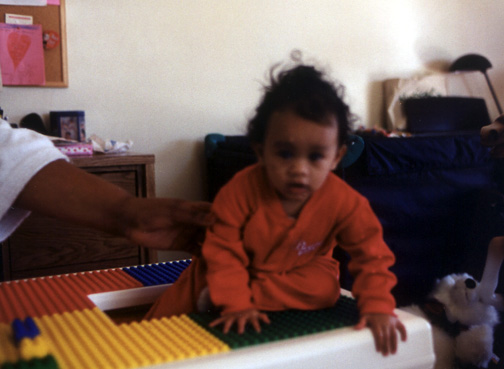 Mari loves her table!