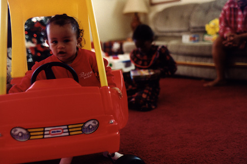 Mari is in the driver's seat!
