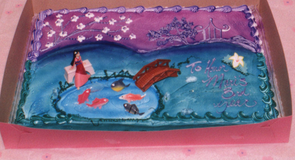 Mari's Mulan cake!