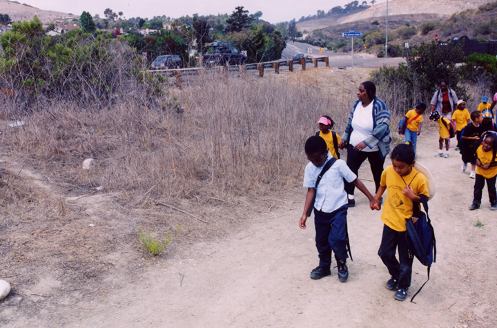 Mari goes hiking with Charles at Mission Trails!