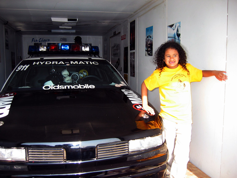 Mari likes the nos powered police interceptor!