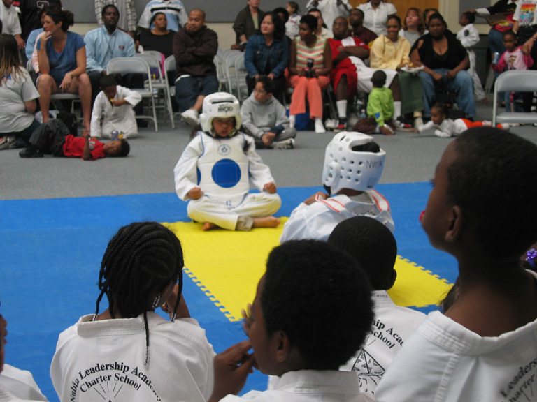 Mari listens for instruction!