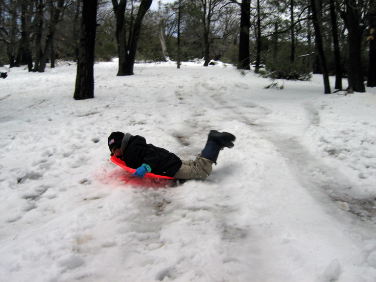 Mari really moves downhill!