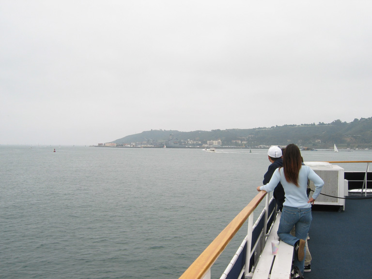 Mari photographs Point Loma!