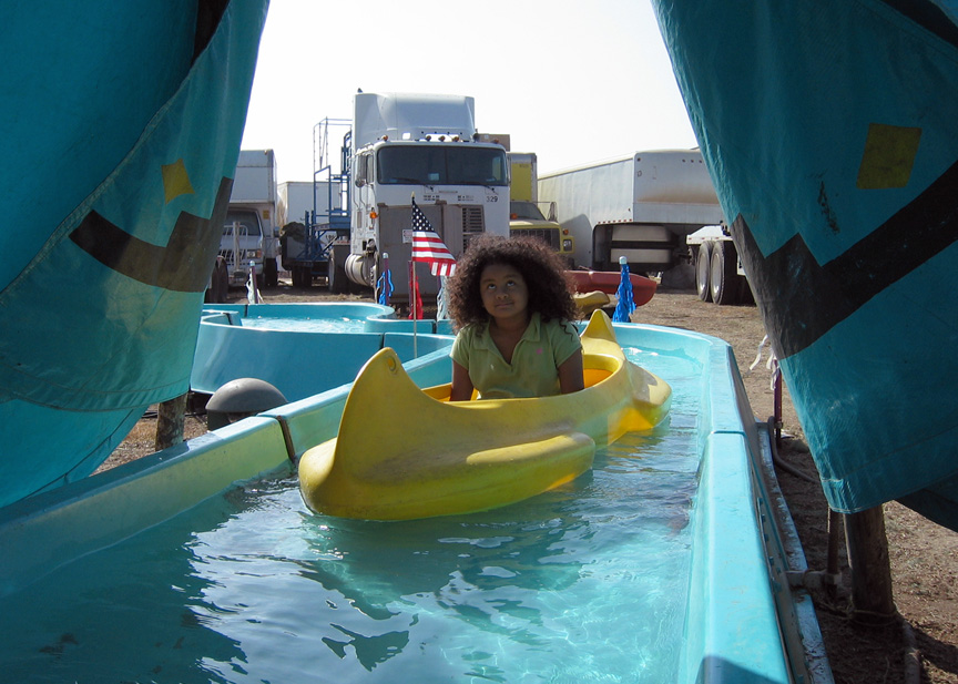 Mari goes for a canoe ride!