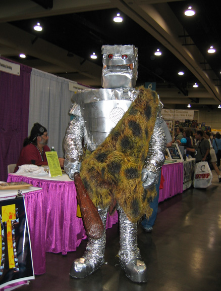 Here comes a prehistoric robot!