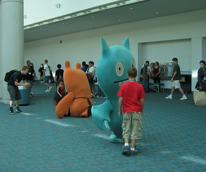 Kids love big stuffed creatures!