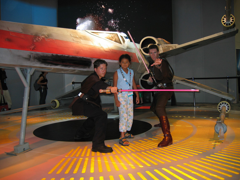 Young Jedi guard Mari!