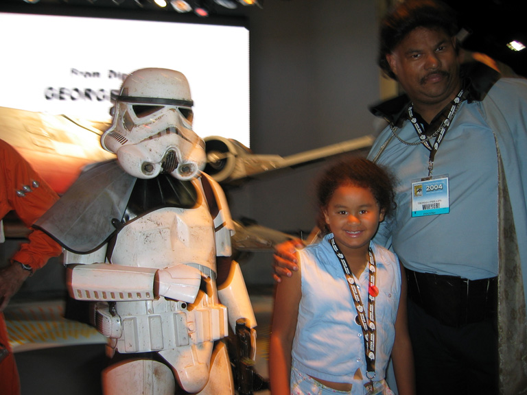 Mari meets Londo and a stormtrooper!