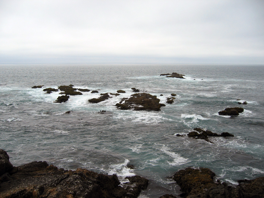 The view of the coast from the lighthouse is lovely!