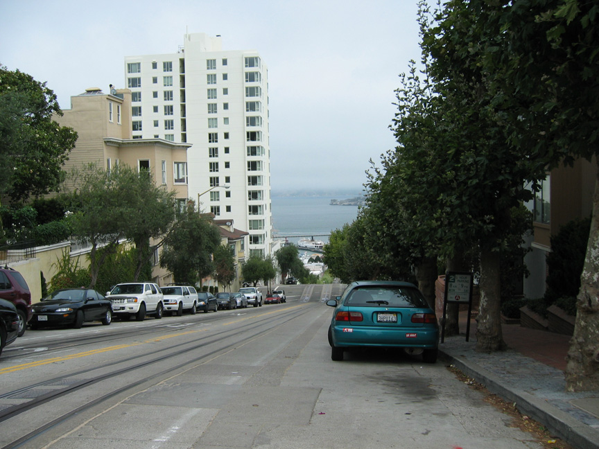 We are nearing the end of the cable car line!