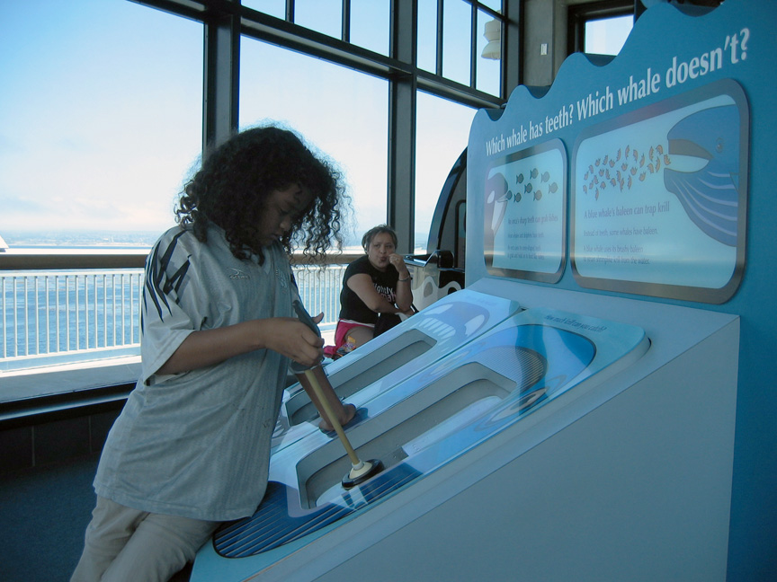 Mari visits Monterey Aquarium!