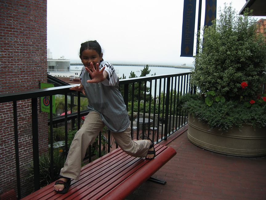 Mari visits Ghirardelli Square!