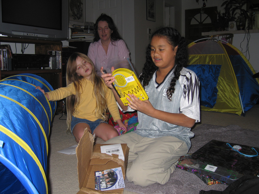Mari gets Simpsons dvds!