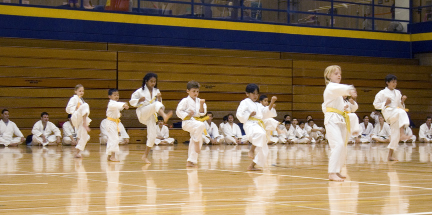 Mari performs her kata!