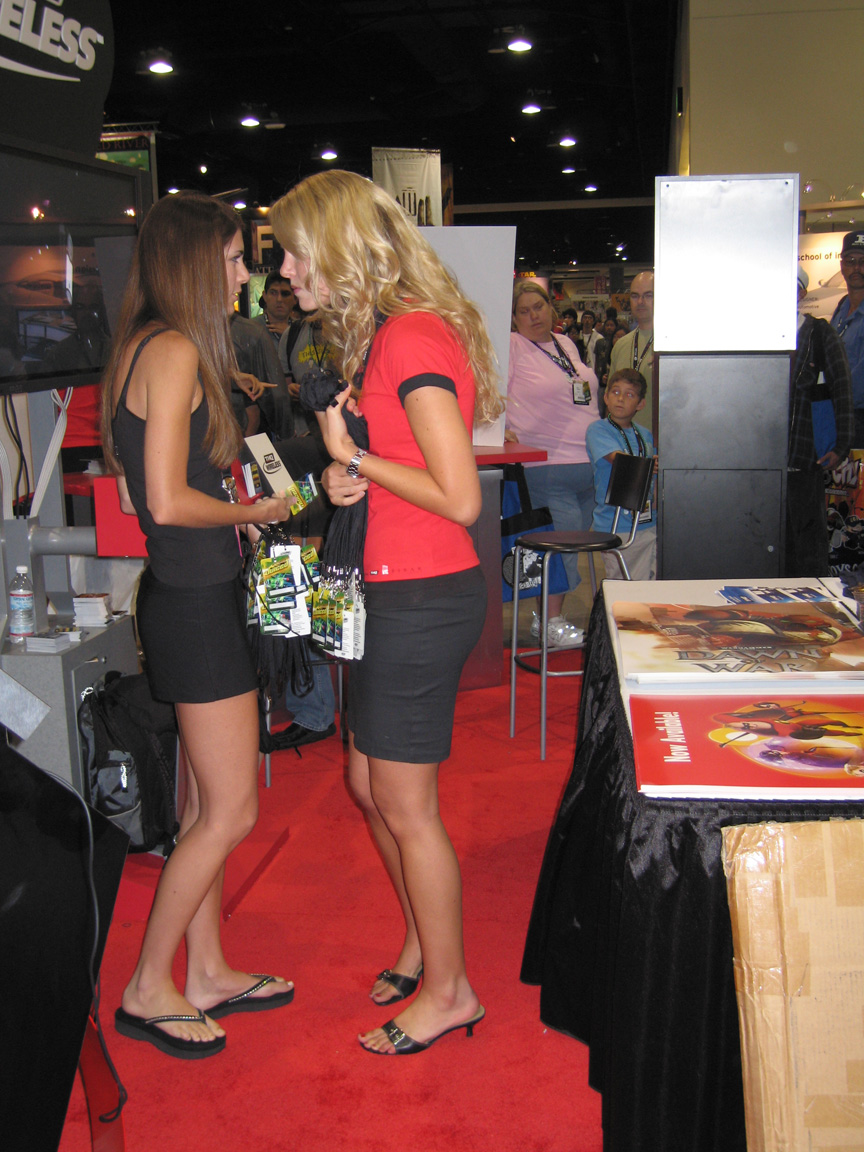 The THQ booth!