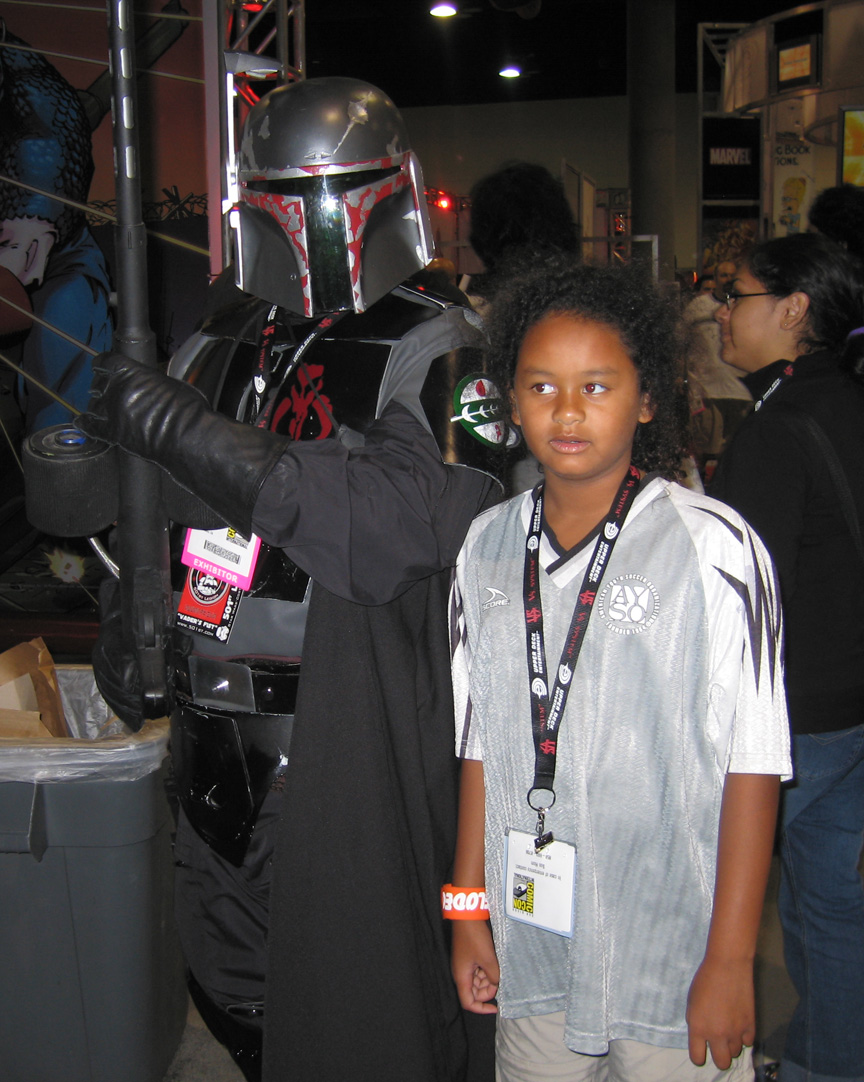 Mari is captured by Boba Fett!