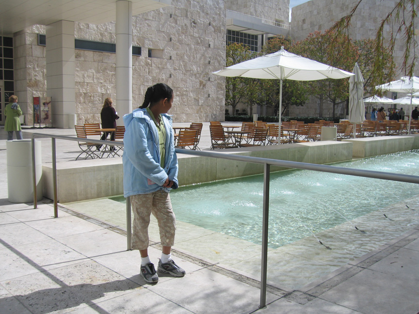 Mari visits the Getty Museum!