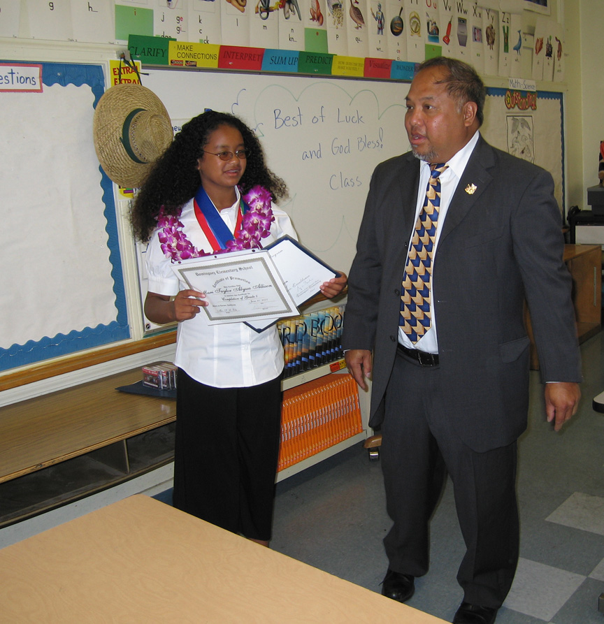 Mari's 5th grade Culmination Ceremony!