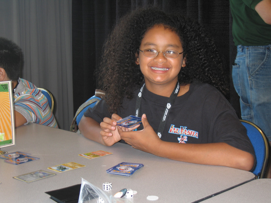 Mari plays in the Pokemon tournament!