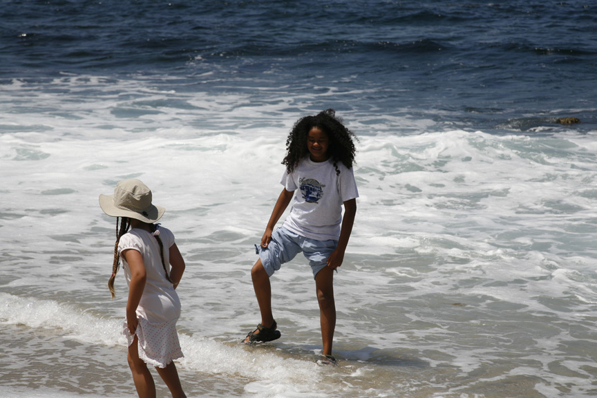 Mari visits La Jolla Cove!