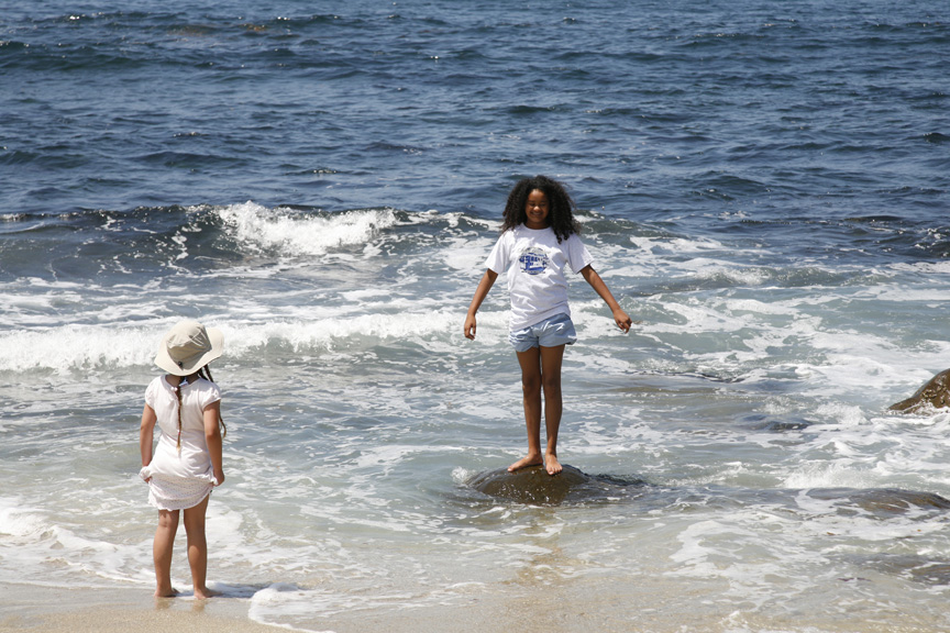 Mari visits La Jolla Cove!