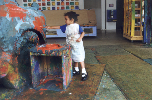 Mari finishes her masterpiece!