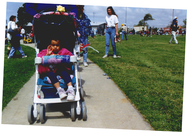 Mari rolls through the Easter Parade!