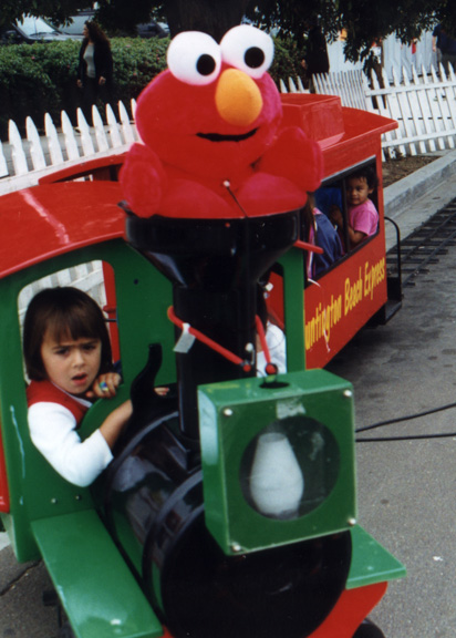 Mari goes on a train ride!
