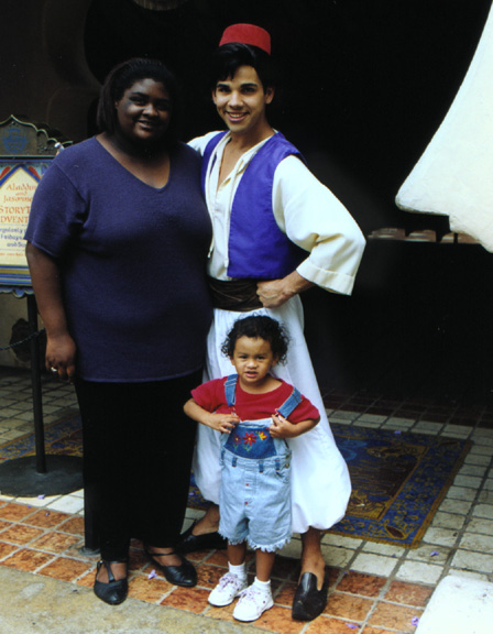 Mari meets Alladin!