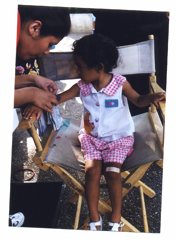 Mari gets her first tatoo!